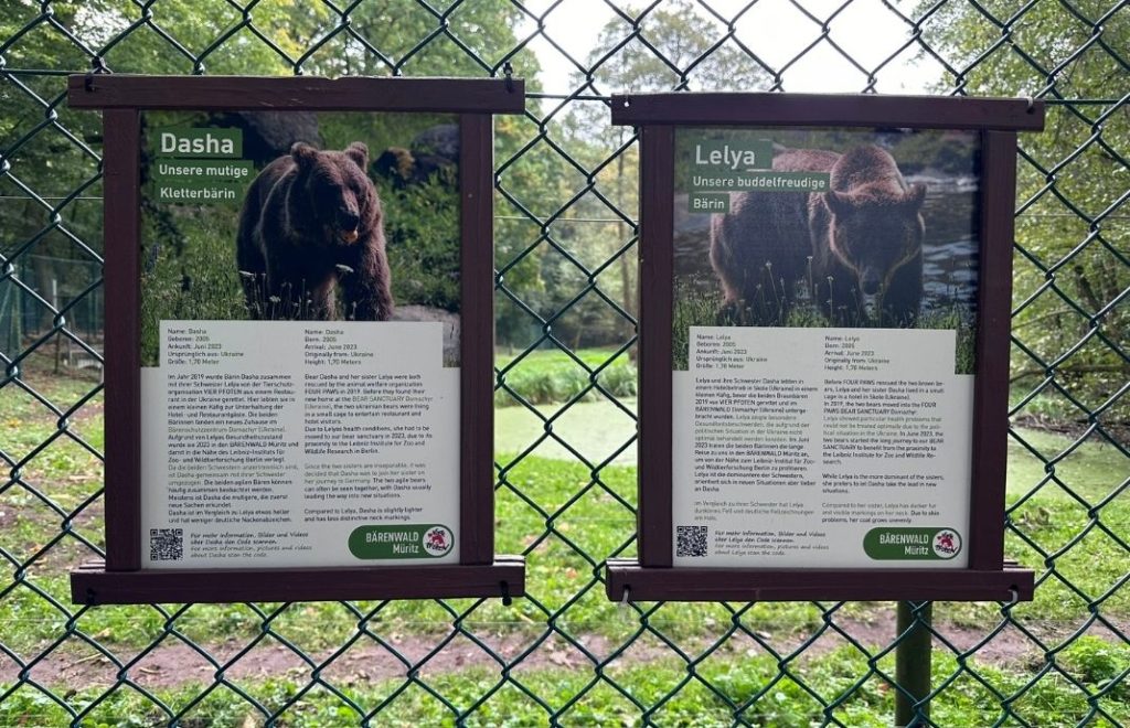 Reiseblogg, Tyskland, Bärenwald Müritz, Bear Sanctuary, Unike Reiser